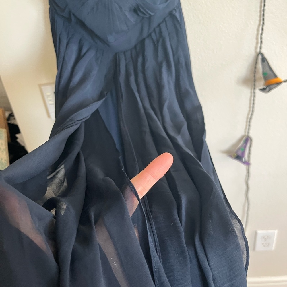 Jenny Yoo Navy Blue Mira Convertible Dress 18 - Picture 13 of 13